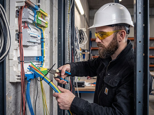 Installation einer Klimaanlage durch Huber Group in Großenlüder